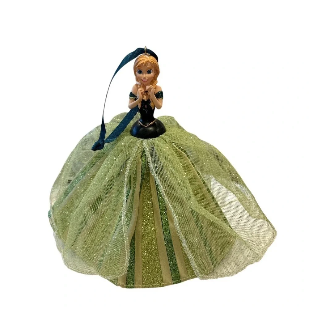 Frozen Ceramic Disney Parks Holiday Ornament Princess Anna from Frozen Sparkling